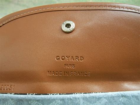 fake goyard mens wallet|goyard serial number checker.